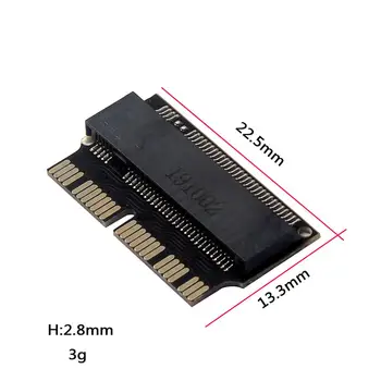M. 2 NVME SSD Card Adaptor Pentru Macbook Air Pro 2013 2014 2015 A1465 A1466 M. 2 NVME SSD Card Adaptor Pentru Macbook Air Pro 2013 2014 2015 A1465 A1466 1