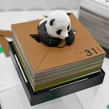 2024 Arta Calendar Pad Notă DIY Notă Memo Sculptură 3D Panda de Artă de Hârtie Notepad 3D Memo Pad Kawaii Notă Blocuri Prieteni Ziua de nastere Cadou 2024 Arta Calendar Pad Notă DIY Notă Memo Sculptură 3D Panda de Artă de Hârtie Notepad 3D Memo Pad Kawaii Notă Blocuri Prieteni Ziua de nastere Cadou 2