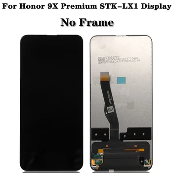 Montagem e moldura face digitalizador da tela sensível ao tocă, display LCD, adequado para Huawei Honor 9X, 9 X Premium, STK-LX1 Montagem e moldura face digitalizador da tela sensível ao tocă, display LCD, adequado para Huawei Honor 9X, 9 X Premium, STK-LX1 2