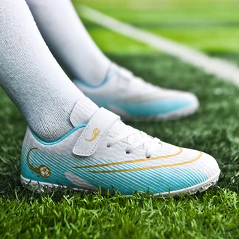Profesionale Ghete de Fotbal Respirabil de Formare Sport Încălțăminte în aer liber, Non-Alunecare pentru Copii Pantofi de Fotbal 2023 New Sosire Profesionale Ghete de Fotbal Respirabil de Formare Sport Încălțăminte în aer liber, Non-Alunecare pentru Copii Pantofi de Fotbal 2023 New Sosire 3