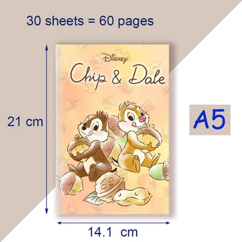 A5 Notebook - Chip' n ' Dale Baby - Disney Personaj de Desene animate - Scris, caiet de Desen Model Cadou de Papetărie Supplie A5 Notebook - Chip' n ' Dale Baby - Disney Personaj de Desene animate - Scris, caiet de Desen Model Cadou de Papetărie Supplie 5