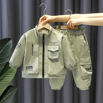 Pantaloni pentru copii, jacheta, jachete suna de două casual reduceri în vrac 1-10 ani